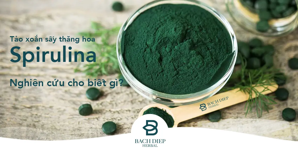 Ban nen su dung tao xoan spirulina nhu the nao